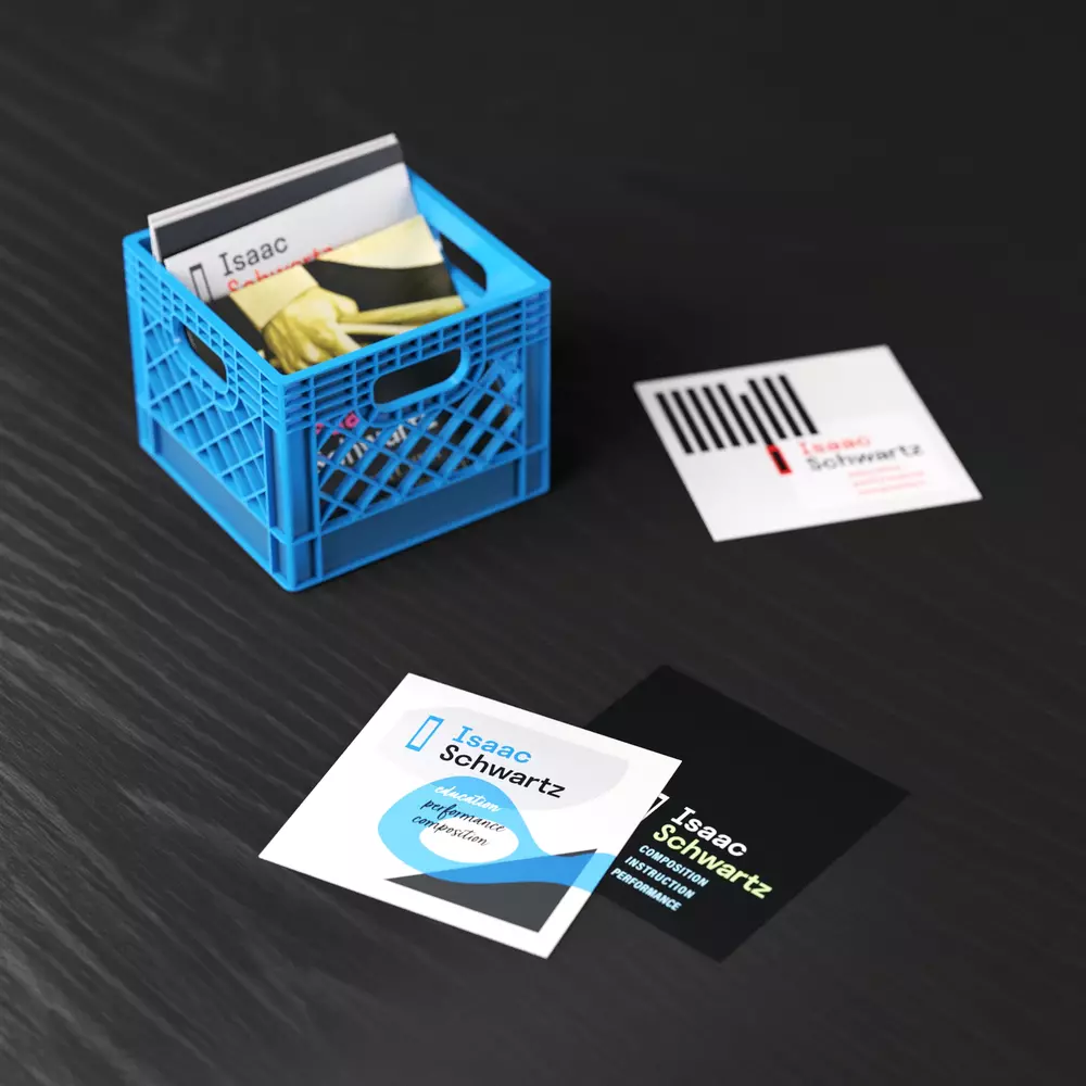 Business card rendering